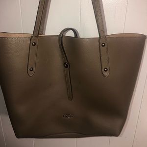 Green Coach Tote